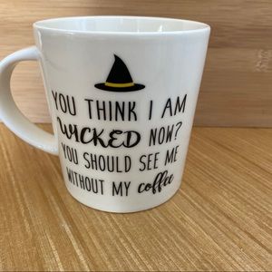 Pfaltzgraff  wicked witch coffee mug, Halloween coffee mug . Witch coffee mug.